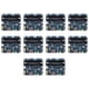 thumbnail image 1 of 10X  MóDulo de GestióN de EnergíA Solar para Panel Solar de 6 V-24 V, Compatible con FuncióN MPPT, Carga de BateríA de ConexióN USB, 1 of 1