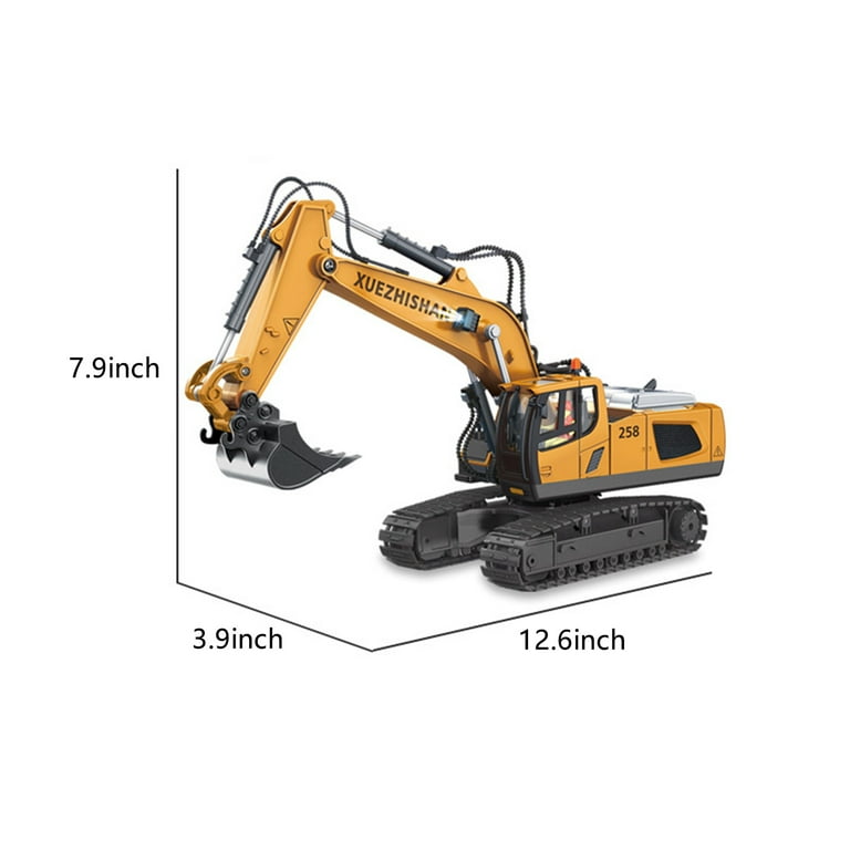 Amazon.com: DOUBLE E Excavator Toys for Boys Remote Control