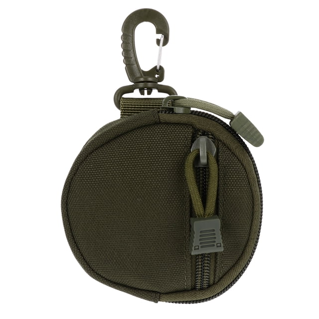 Riñonera táctica para monedas y llaves, ideal para actividades militares, acampadas y senderismo, 1 unidad.