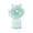 Green, variant on WYBXZ White Mini Handheld Fan, Portable USB Rechargeable Small Fan, Cute Cartoon Design Pocket Fan for Summer, Quiet Cooling Fan for Office Desk, Graduation Gift