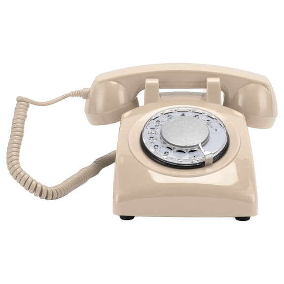 Teléfono Fijo Giratorio Retro Teléfono Vintage de los Años 60, Teléfonos Antiguos Antiguos, Teléfono Con Botones de Marcación de Línea fija Con Cable Para Decoración de