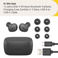 thumbnail image 5 of Jabra Elite 4 True Wireless Earbuds - Auriculares con cancelación activa de ruido - Auriculares Bluetooth discretos y cómodos, ordenador portátil, compatibles con iOS y Android - Gris oscuro, 5 of 5