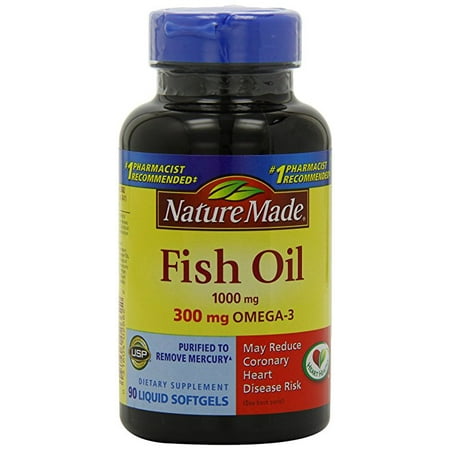 UPC 795186190347 product image for Nature Made Fish Oil,1000 mg, 300 mg OMEGA-3, 90-Count | upcitemdb.com