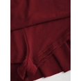 thumbnail image 6 of Women's Asymmetrical One Shoulder Mini Dress Ruched Bodycon Tiered Ruffle Hem Party, 6 of 6