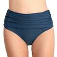 thumbnail image 7 of Sngxgn Womens Bikini Bottom Low Waisted Bathing Swimsuit Bottoms Swim Briefs(Blue,M), 7 of 7