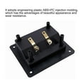 thumbnail image 5 of lanema 2Pin Junction Box External Banana Jack Speaker Amplifier Wire Clip Audio Socket, 5 of 7