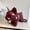burgundy, variant on Cute red magic bucket bag, female personality doll, animal bag, crossbody bag, single shoulder small backpack