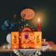 thumbnail image 4 of Xihbxyly Oferta Del Dia El Altar de Madera En El Día de Los Muertos, 4 of 5