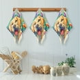 thumbnail image 5 of Labrador Dog Flower Kitchen Towels 6 Pcs Dish Towels Absorbent Soft Quick Dry Towel Dish Rags for Washing Dishes, 5 of 8
