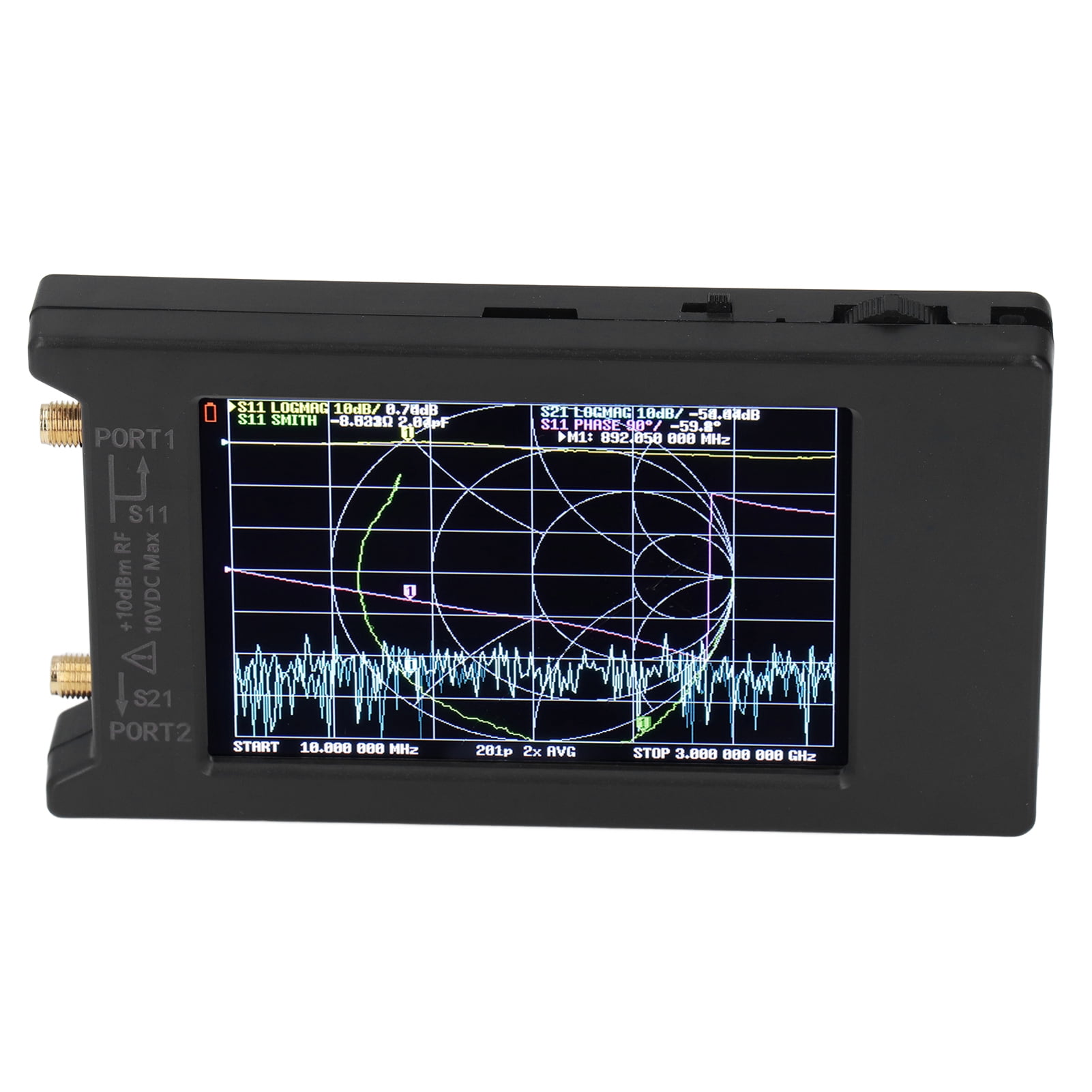 RF Antenna Analyzer, Vector Network Analyzer SMA Female Connector ABS