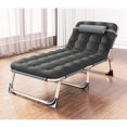thumbnail image 3 of Folding Bed Single Person Folding Bed Camping Folding Bed Folding Reclining Lounger Camping Bedchair Folding Bed Single Person Folding Reclining Lounger For Camping Office Lunch, 3 of 8