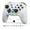 White, variant on Wireless Game Controller for Switch/PS/PC/iOS/Android, Black Crack Shell with RGB Light, Programmable M1/M2 Buttons