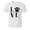 White, variant on Love Paw Print Tee Novelty Cat And Dog Lover  Lover T Shirt