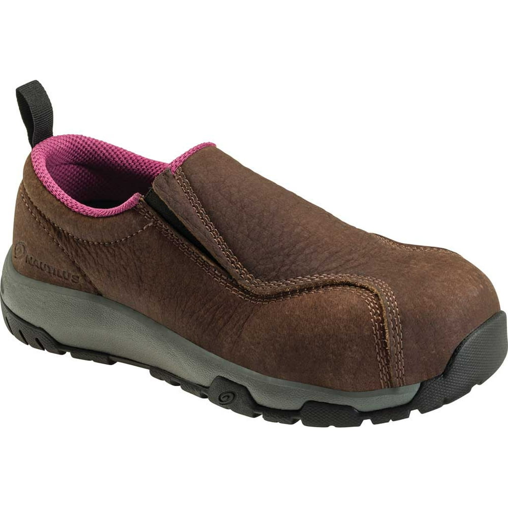 Nautilus - Women's Nautilus 1647 ESD Slip On Carbon Toe Work Shoe ...