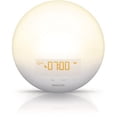 thumbnail image 2 of Philips Light Alarm Clock w Sunrise Simulation Night Light, White (HF3510), 2 of 2