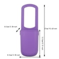 thumbnail image 3 of Hearth & Gear Bike Bottle Holder Multifunctional Silicone Cup Holder Baby Stroller Universal Bottle Water Bottle Holder Stroller Cup Holder Baby Stroller Water Cup Holder Purple Large Drying Rack, 3 of 4