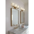 thumbnail image 2 of Estrada Collection Three-Light Brushed Gold Contemporary Bath & Vanity Light, 2 of 15