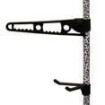 thumbnail image 4 of Benzara BM240431 Laundry Pole with Metal Arms & 2 Hooks, Gray - Set of 2, 4 of 5
