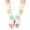 White, variant on CYSFASHION Winter Fingerless Gloves for Women Cute Crochet Floral Decor Stretchy Half Finger Gloves for Daily Wear