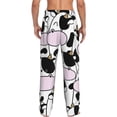 thumbnail image 3 of Bingfone Cute Animal With Cow Mens All Over Print Sleep Pajama Pants-X-Large, 3 of 9