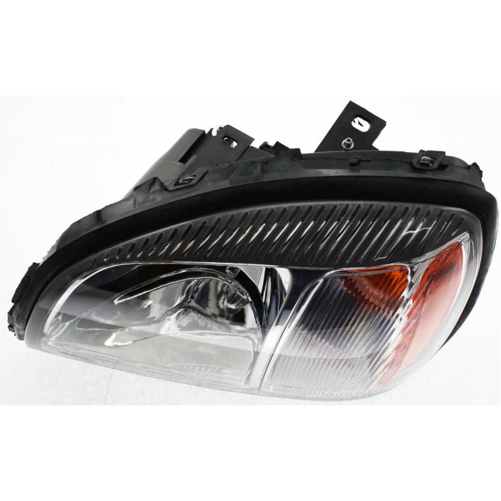 Replacement C100132 Headlight Compatible With 2004-2005 Cadillac DeVille Left Driver Halogen With bulb(s)