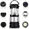 thumbnail image 4 of Jinsinto Solar Camping Lantern, 2-in-1 Rechargeable Handheld Flashlights, Collapsible Led Lantern Camping Gear Equipment For Outdoor Hiking, Camping Supplies, 4 of 5