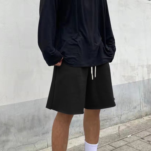 Vedolay Short For Men Men's Comfort Cargo Short Regular and Big & Tall Sizes,Black XL