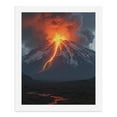 thumbnail image 5 of Paint By Numbers Kit for Adults Beginner - DIY Volcano Eruption Lava Flow Smoke Canvas Painting Kits for Adults, Frameless Paint By Number for Adults for Home Wall Decor 16x20 Inch, 5 of 7