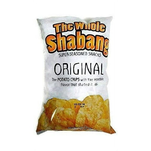 The Whole Shabang Potato Chips (Original Chips) 1- 6oz. Bag