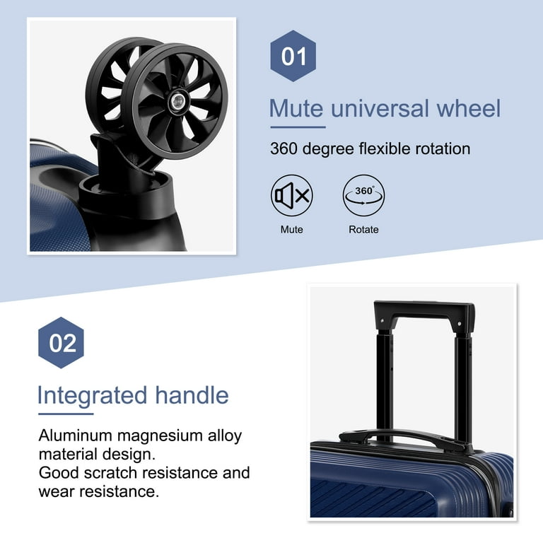 華 Hikolayae Carry On Luggage, 20