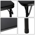 thumbnail image 3 of Javlergo 5 Piece Folding Table and Chair Dining Set Black, 3 of 8