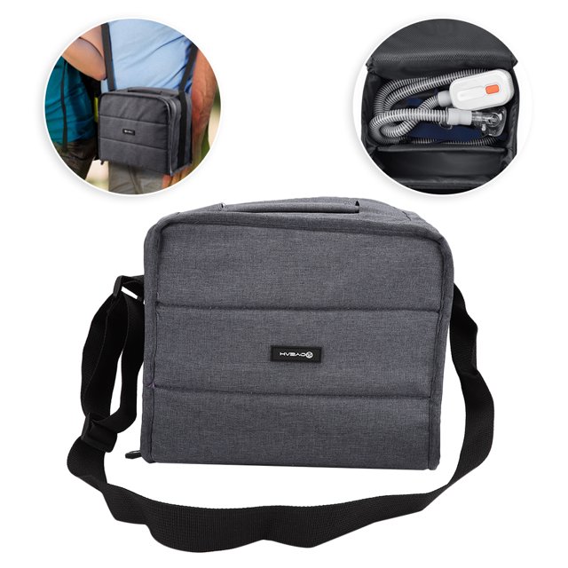 Bolsa de almacenamiento organizador de diseños de compartimentos práctico gris para guardar respiradores y accesorios para viajes ANGGREK Otros