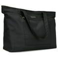 thumbnail image 3 of ELLE Rendezvous 38L Twill Fashion Weekender Tote Bag, Black, 22 in, 1-Piece, 3 of 9