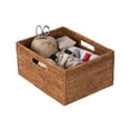 thumbnail image 4 of KOUBOO La Jolla Rattan Shelf Handles, Medium, Honey-Brown Storage Basket,, 4 of 4