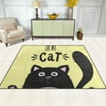 thumbnail image 3 of Coolnut Oh My Cat 80 x 58 inches Lightweight Soft Area Rug Mat Indoor Floor Rugs Home Decoration for Kids Room Living Room, 3 of 6