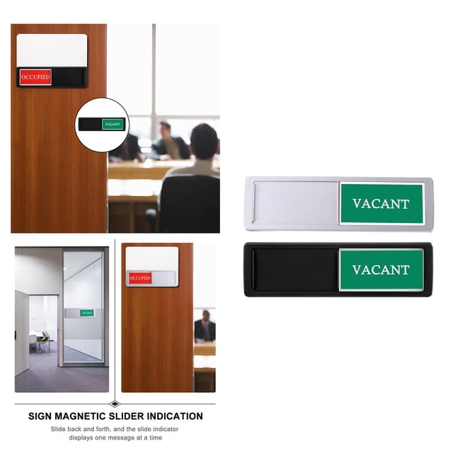 Muestra de Puerta de Advertencia de Acrílico de 2pcs de Autoadhesiva para La Conferencia DYNWAVEMX señal de la puerta de la oficina