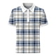 thumbnail image 2 of Camisas s Para Hombre Manga Corta Camiseta estampada de manga corta con cremallera y solapa a la de primavera y verano para hombre (Khaki, XL), 2 of 5