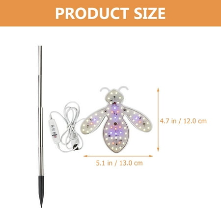 

LED Small Grow Light Small Bee Shaped LED Grow Light Indoor Plant Potted Glow Lamp
