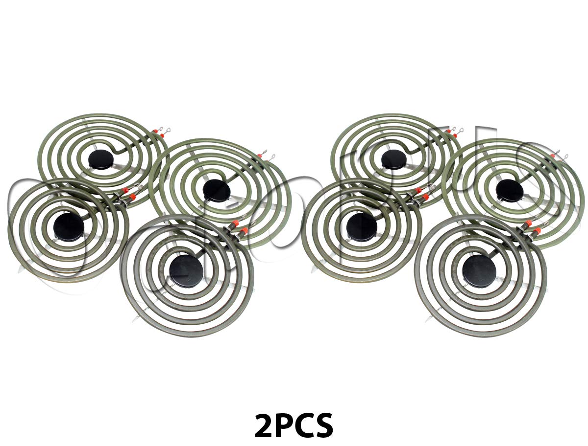 2pcs Electric Range Burner Element Four (4) Unit Set Kit MP15YA MP21YA