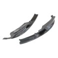 thumbnail image 1 of Separador bios de parachoques , Protector de alerón, embellecedor divisor de plástico negro compatible con F30 F31 F35 4 Sharpla Labio del parachoques delantero, 1 of 8