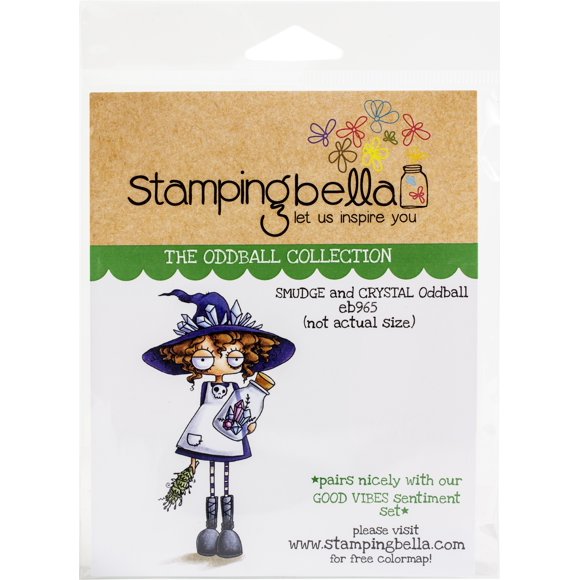 Stamping Bella Cling Stamps-Smudge & Crystal Oddball