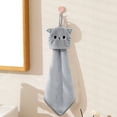 thumbnail image 6 of Kitchen Hand Towel with Hanging Design, Cute Cartoon Velvet Absorbent Wipes for Kitchen and Bathroom, Child-Friendly, Thickened Material for Efficient Cleaning, Easy to Wash and Dry, 6 of 6