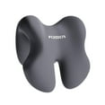 thumbnail image 3 of Reposacabezas para silla de oficina, espuma viscoelástica, funda lavable, ergonómico, con bolsa de almacenamiento, almohada para la siesta, almohada Gris oscuro, 3 of 9