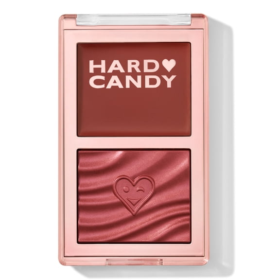 Hard Candy Blush On Lock Cream & Powder Blush Duo, Toast Me, Warm Terracotta, 0.35 oz