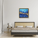thumbnail image 3 of Cuadro Decorativo Maxigráfica Shop Olas Auriazules Tipo Óleo HD con Marco Flotado Canvas Abstracto Elegante, 3 of 3