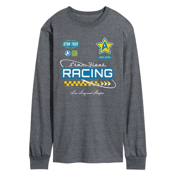 Star Trek - Star Fleet Racing Jersey - Men's Long Sleeve Graphic T-Shirt