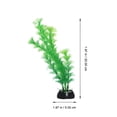 thumbnail image 3 of HEALEEP 12Pcs Fish Tank Artificial Plants Green Realistic Shape for Aquarium Décor Plastic Plants, 3 of 4
