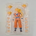 thumbnail image 4 of Dragon Ball Toys - 8 Inch Super Saiyan Goku Action Figure PVC Model Collectible Toys, Unique Birthday Christmas Gifts for Fans & Kids (Orange), 4 of 9