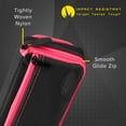 thumbnail image 4 of Casemaster Plazma Plus Dart Case Black with Pink Zipper and Phone Pocket, 4 of 10