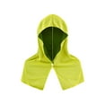 thumbnail image 5 of Bxaolu Cooling Hoodie Towel, Absorbent Quick-Drying Cooling Towels for Neck and Face, Sun Protection Cooling Neck Wraps Sport Head Cooling Towel in Hot Weather, Army Green, 5 of 6